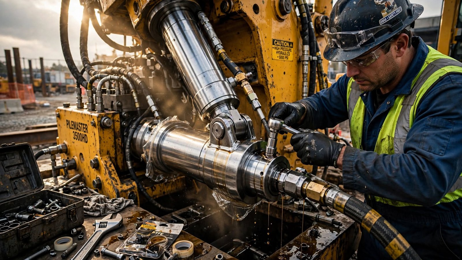 Pile Driver Hydraulics