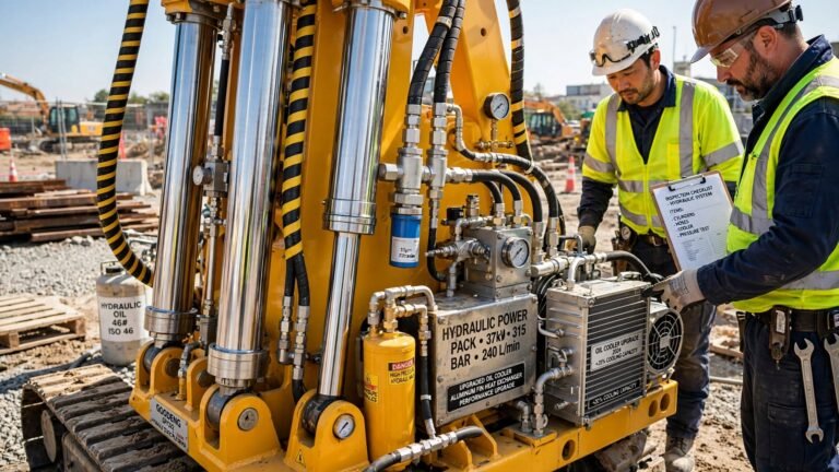 Pile Driver Hydraulics