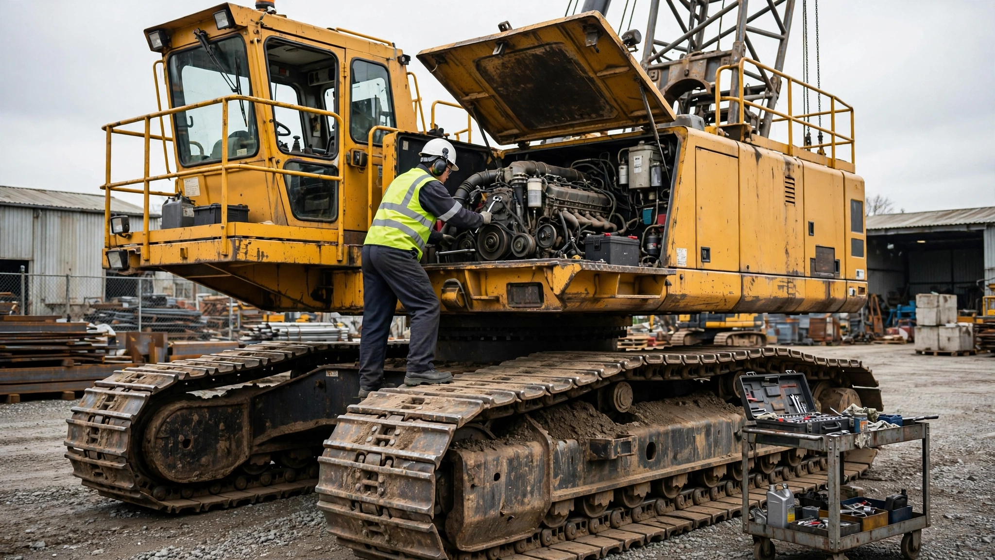 Pile Driver Maintenance