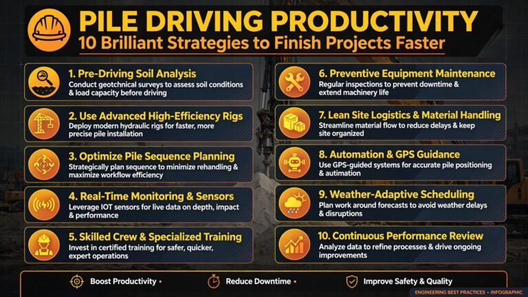 Pile Driving Productivity
